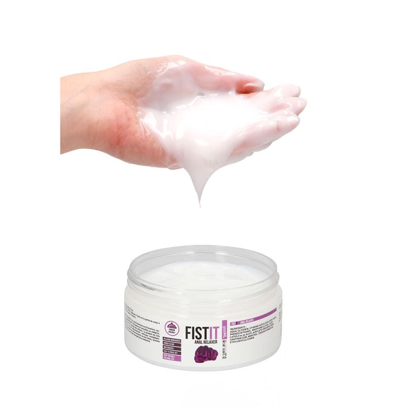 Shots Toys PHARMQUESTS Fist It Anal Relaxer Water Based Lubricant 300ml Tub - Water Based Lubes