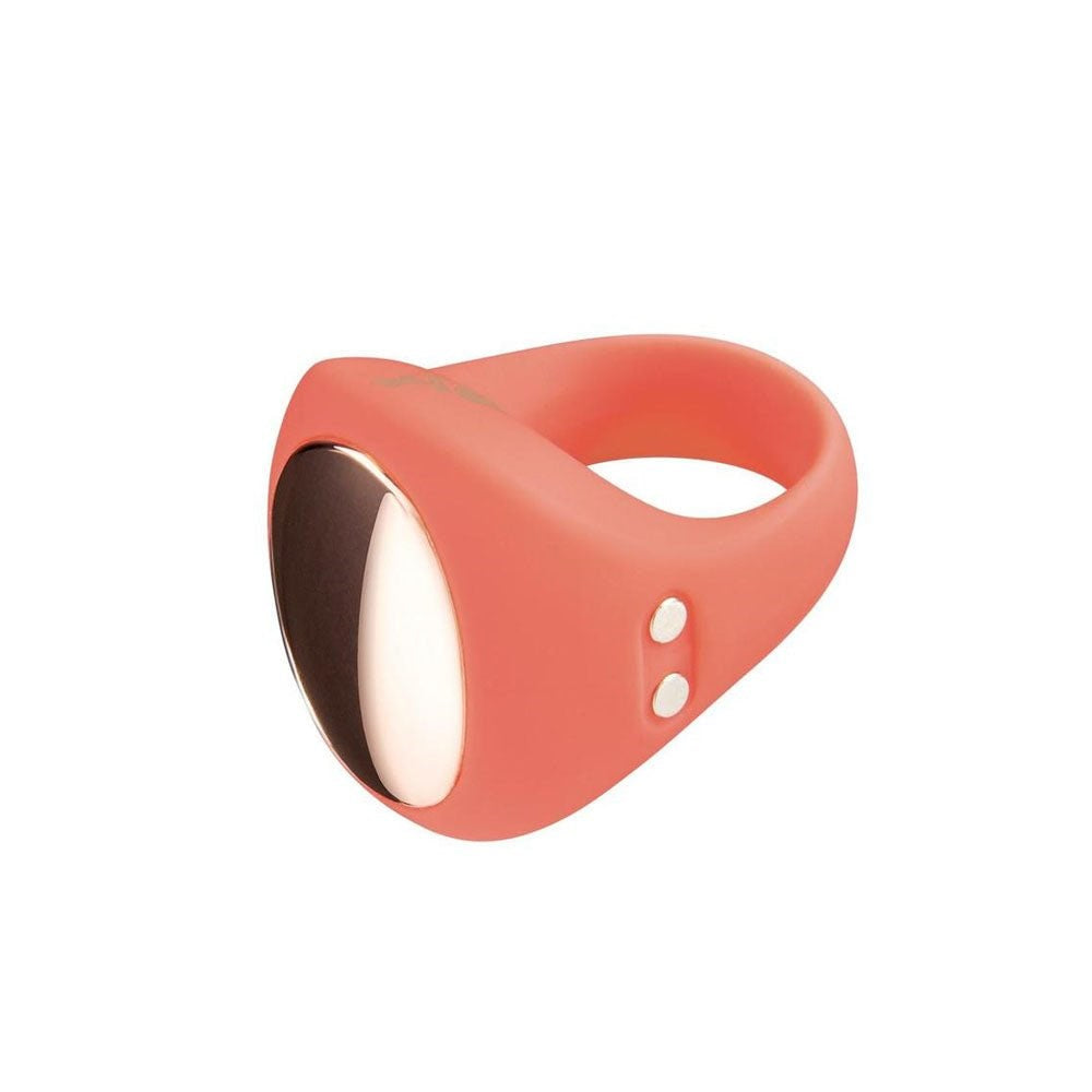 Xgen Products LAPDANCE USB Rechargeable Wearable Ring Vibrator Pink - Personal Massagers