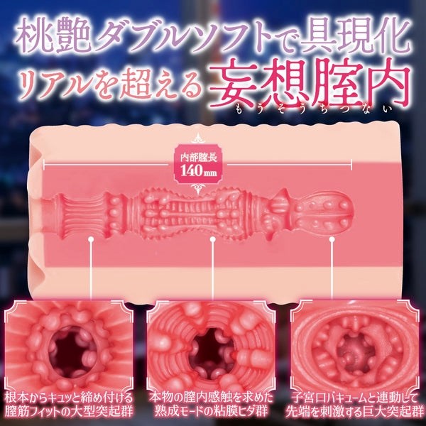 Exe and King MACCOS Delusion Vaginality Realistic Pleasure Mens Masturbator - Masturbators and Strokers