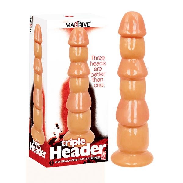 Icon Brands Massive Triple Header 3 Dick Anal Dildo - Anal Dildos