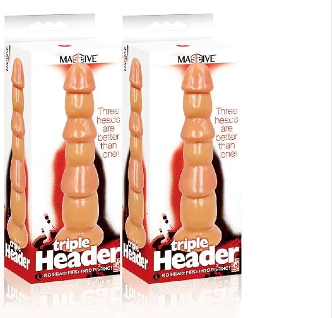 Icon Brands Massive Triple Header 3 Dick Anal Dildo - Anal Dildos