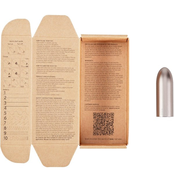 LOVE NOT WAR Maya Bullet Vibrator Head only - Bullet Vibrators