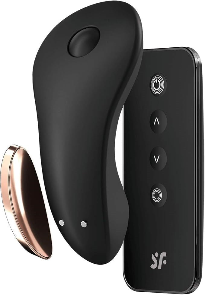 Satisfyer Little Secret App Contolled Remote Controlled USB Rechargeable Panty Vibrator - Remote Control Vibrators