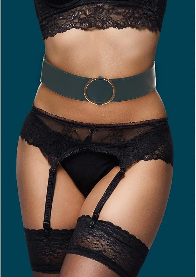 Shots Toys OUCH Halo Bondage Play Waist Belt S/M - Cuffs And Restraints