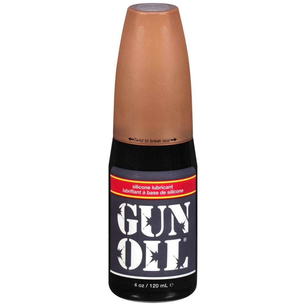 Gun Oil Flip Top Bottle Silicone Based Lubricant - Silicone Based Lubes