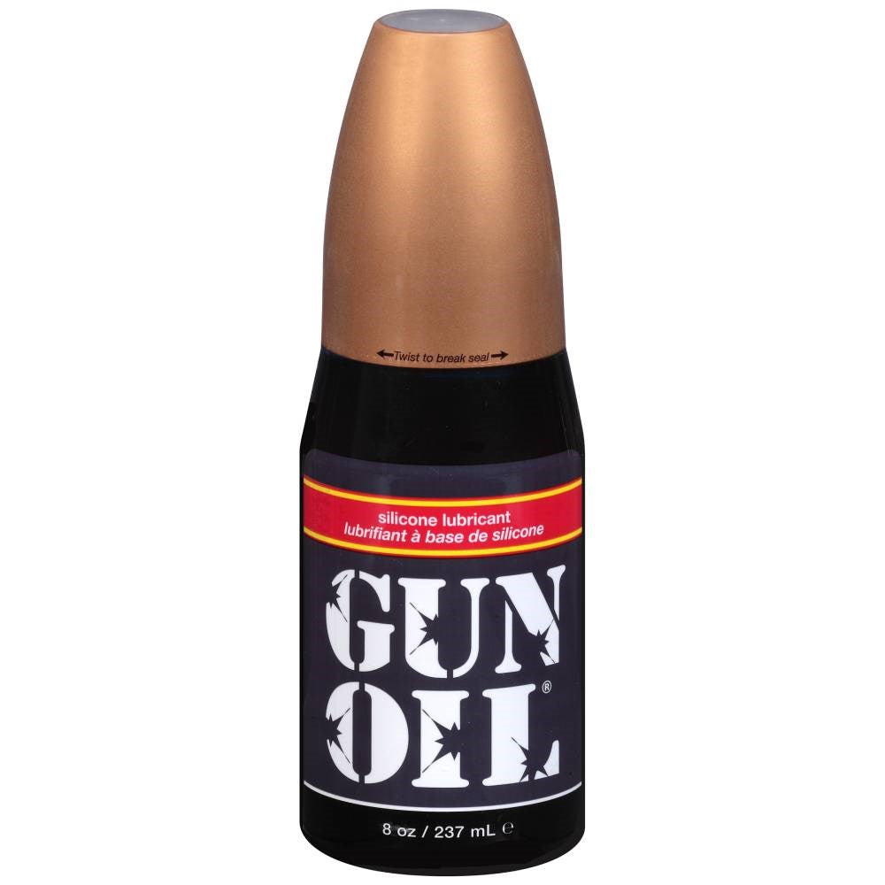 Gun Oil Flip Top Bottle Silicone Based Lubricant - Silicone Based Lubes
