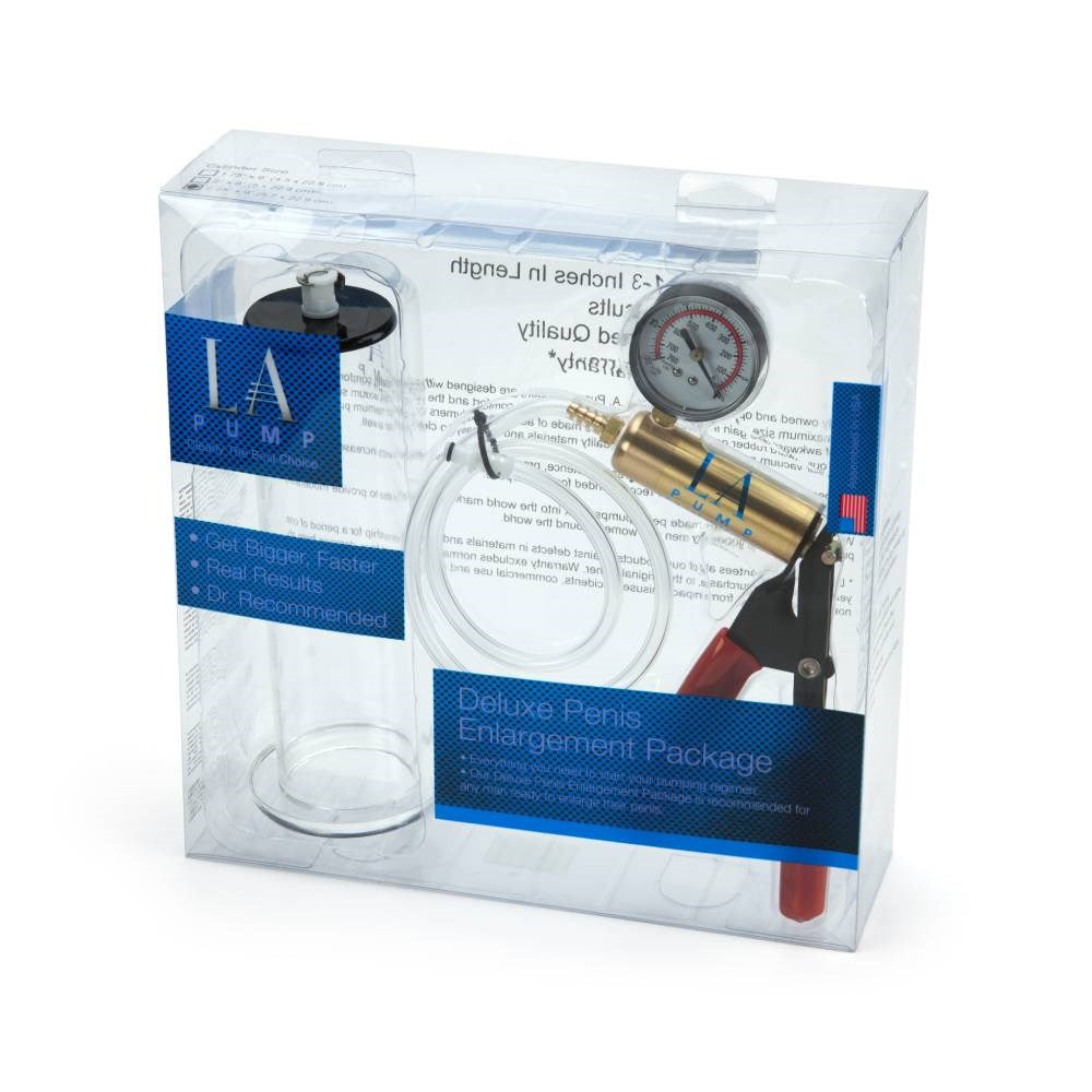 LA Pumps Deluxe Penis Enlargement Package - Pumps, Extenders and Sleeves