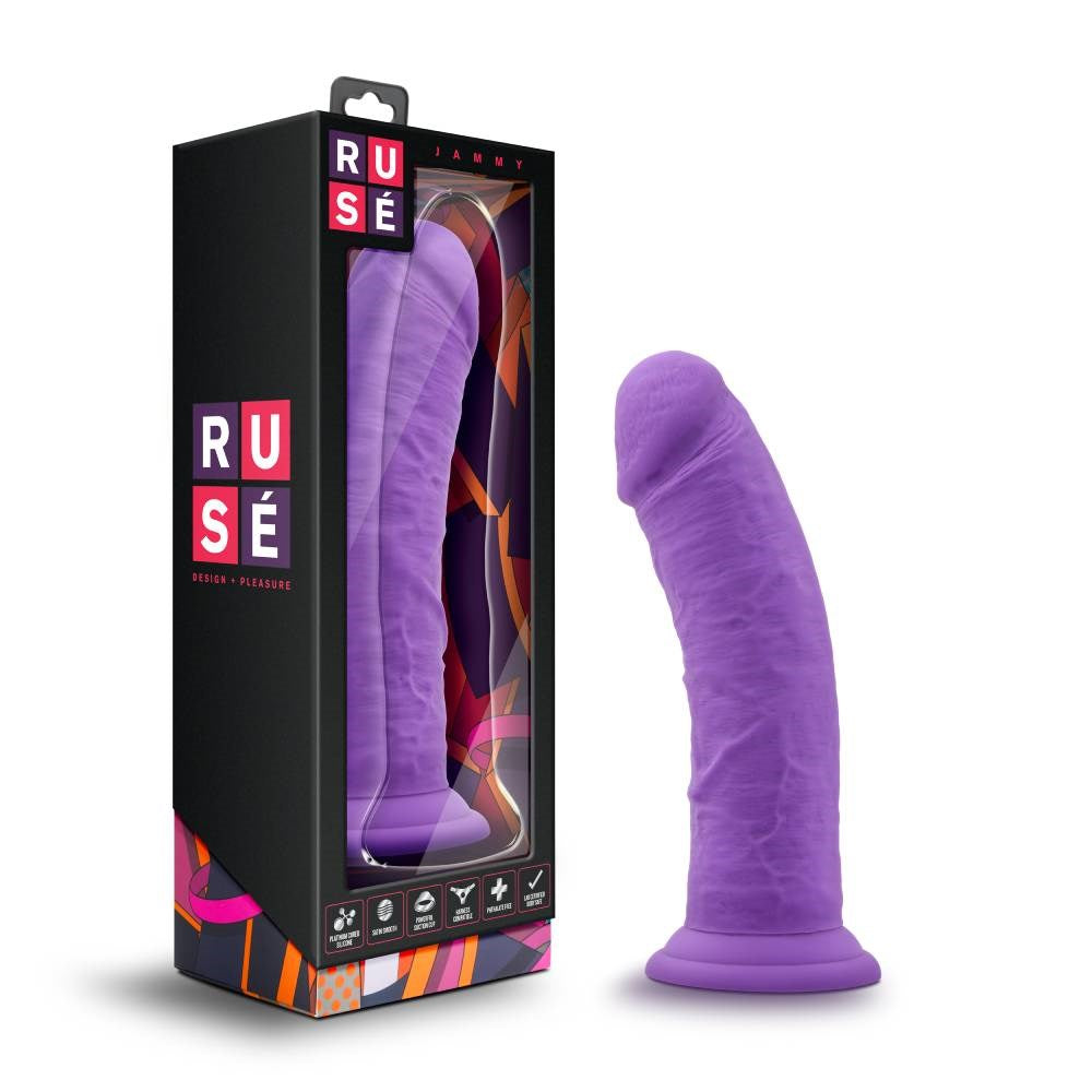 Ruse Jammy Suction Cup Realistic Dildo - Realistic Dildos