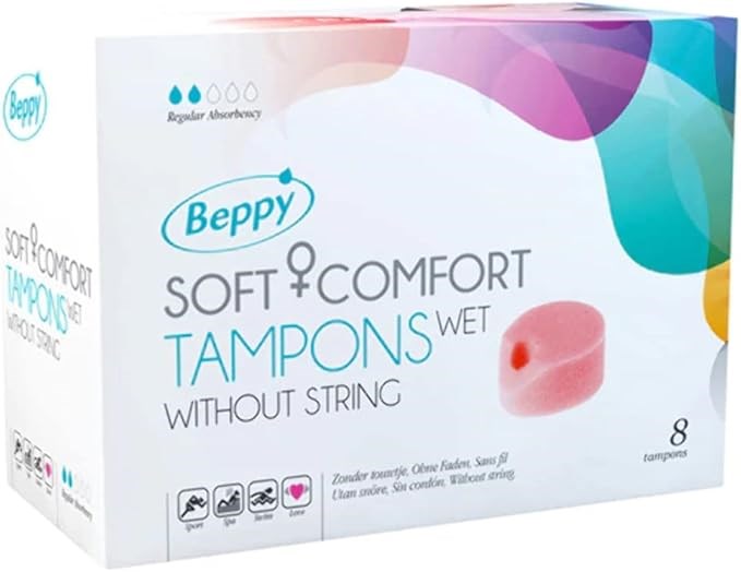Beppy Soft & Comfort Wet Sponge 8 Piece - Condoms