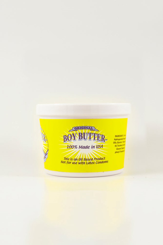 Boy Butter Original Oil Based Adult Lubricant 16 Oz Tub - Massage Oils and Lubricants