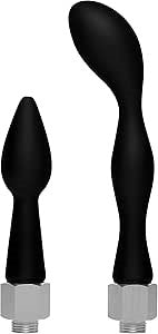 CleanStream Silicone Enema Attachment Set by XR Brands - Enemas and Douches