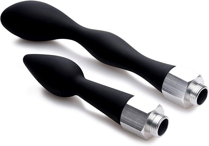 CleanStream Silicone Enema Attachment Set by XR Brands - Enemas and Douches