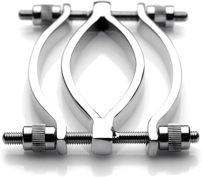 Master Series Stainless Steel Adjustable Pussy Clamp - Pussy And Clit Toys