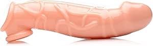 Size Matters Dick Extender Sleeve 2 Inch Flesh - Pumps, Extenders and Sleeves