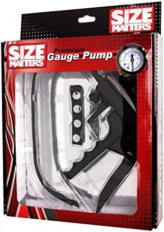 Size Matters Premium Gauge Penis Pump - Penis Pumps And Stretchers