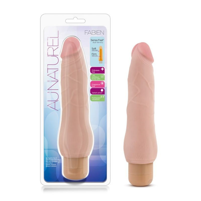 Au Naturel Fabien Vibrating Dildo - Vibrating Dildos