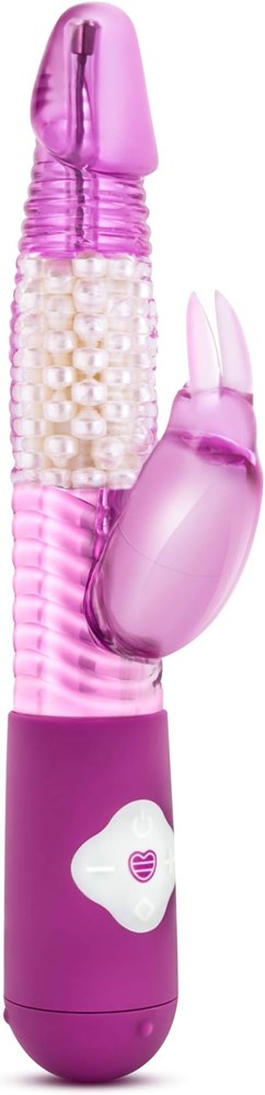 Blush Novelties Sexy Things Rocki N Eves 7 Function Rabbit Vibraator Pink - Rabbit Vibrators