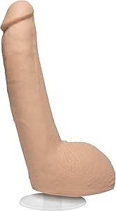 Doc Johnson Signature Cocks Xander Corvus Cock With Vac U Lock Suction Cup Vanilla 9 Inch - Realistic Dildos