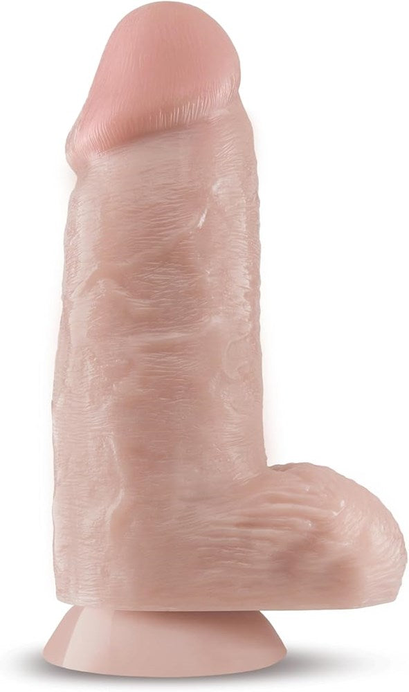 Dr Skin Dr Chubbs LIfelike Texture Realistic Cock Vanilla - Realistic Dildos
