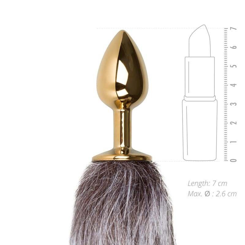 Fetish Collection Fox Tail No 5 Gold Anal Plug - Butt Plugs
