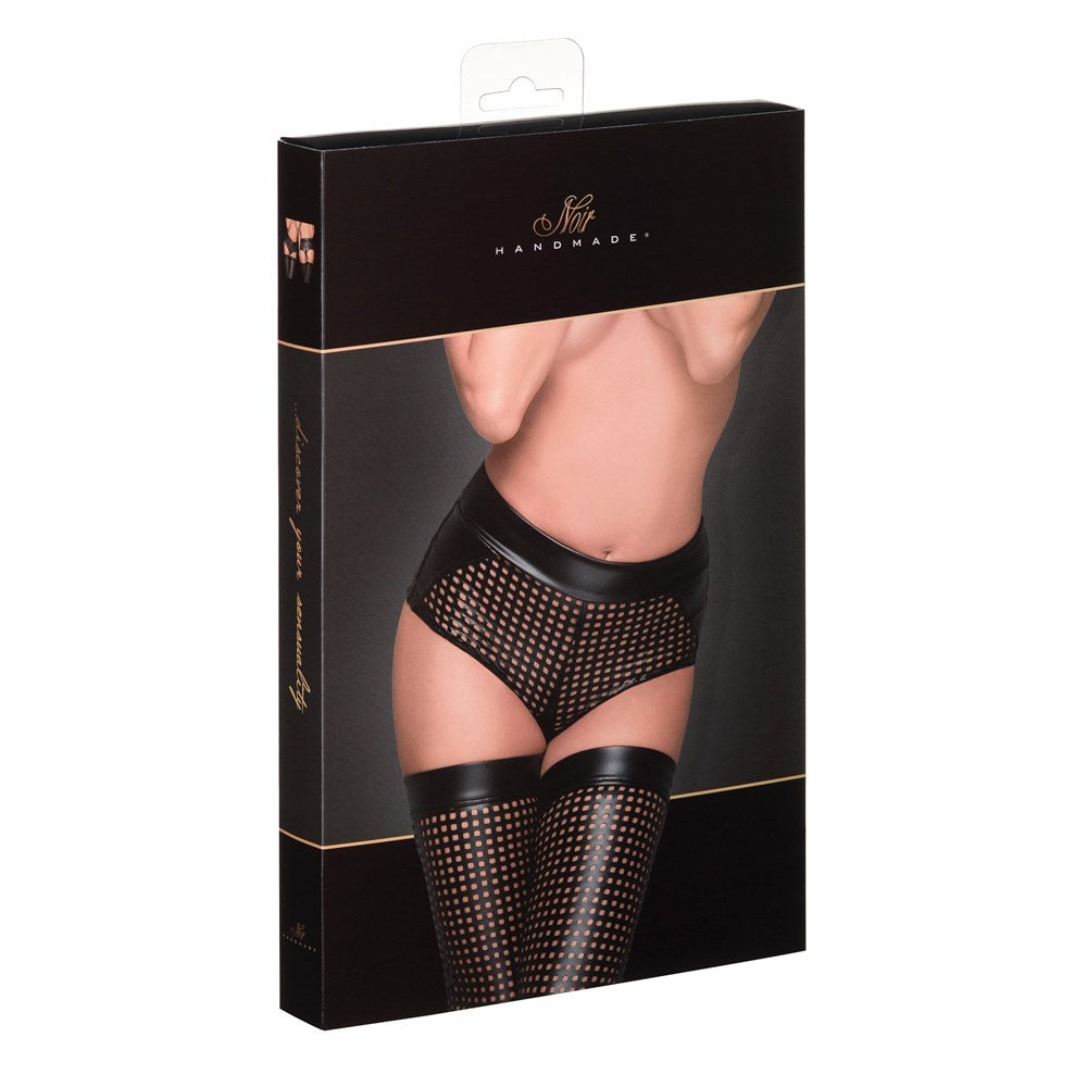 Noir Handmade Ladies Lasercut Short - Her Fetish
