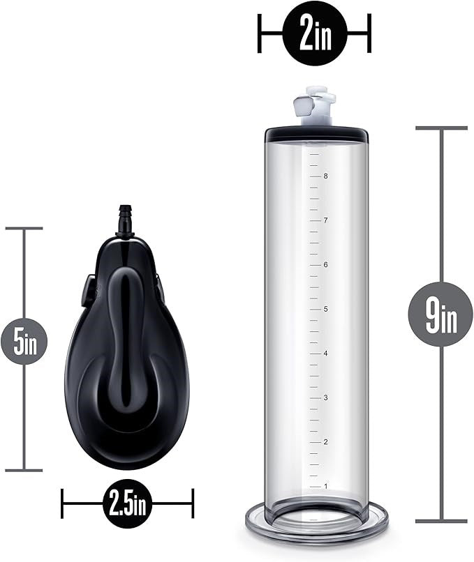 Performance VX9 Auto Penis Pump Clear - Penis Pumps And Stretchers