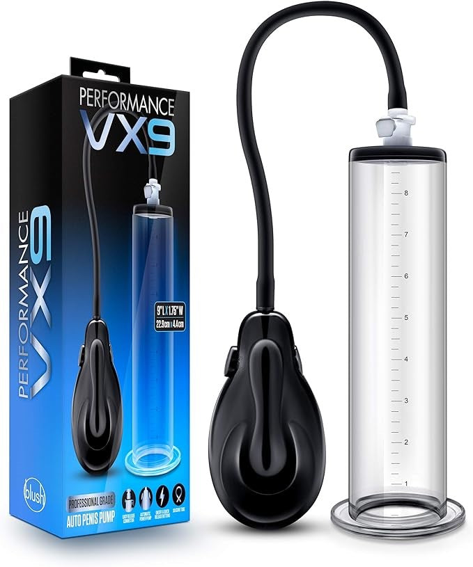 Performance VX9 Auto Penis Pump Clear - Penis Pumps And Stretchers