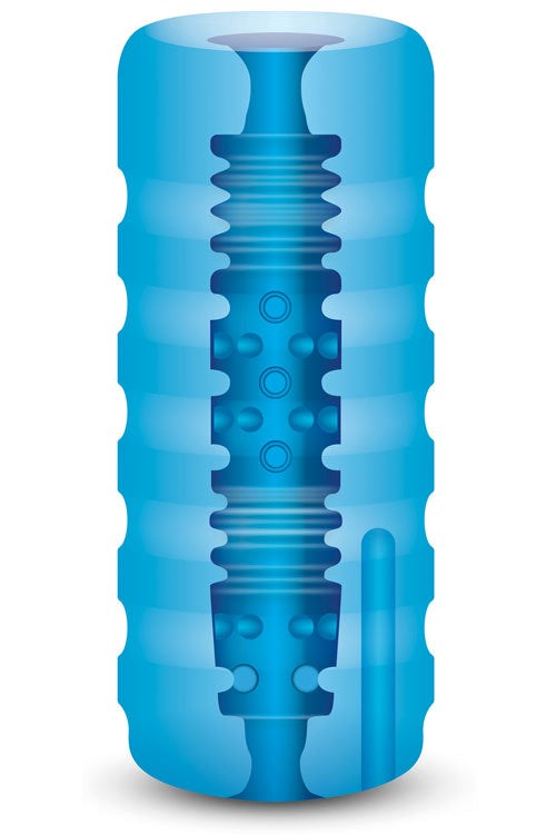 Zolo Backdoor Squeezable Vibrating Mens Stroker - Masturbators and Strokers