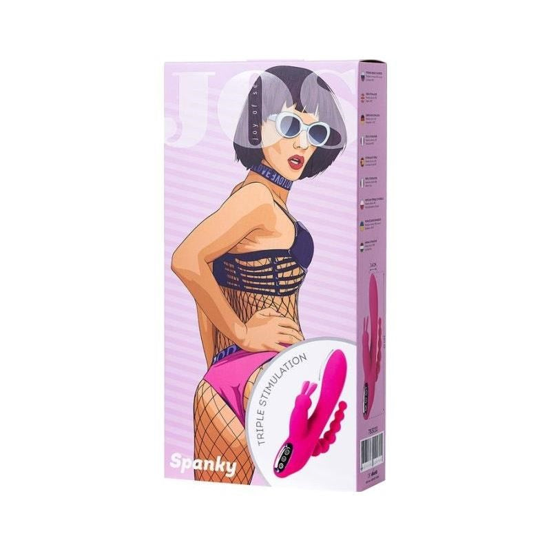 JOS Spanky Triple Stimulator Rabbit Vibrator - Rabbit Vibrators