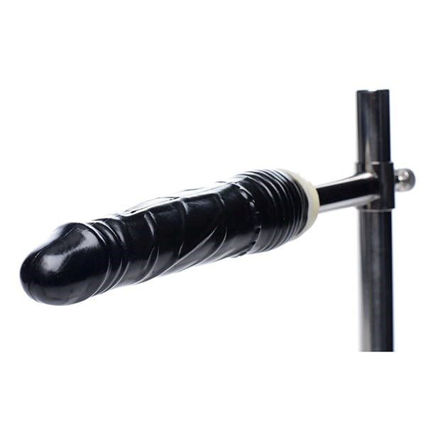 Master Series Imprisoned Metal Stockade With Dildo - Sex Furniture