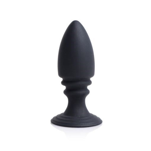 Strict Male Chastity Harness With Anal Plug Black - Male Chastity