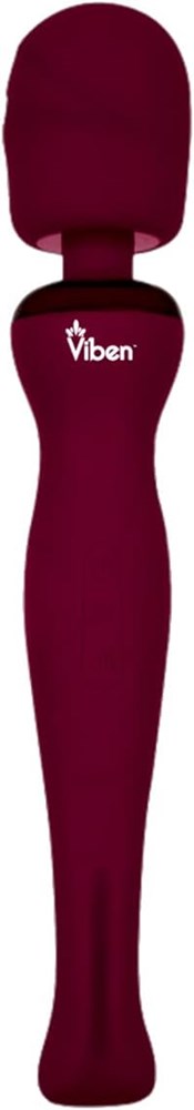 Viben Sultry Rechargeable Body Wand Massager Ruby - Body Wands