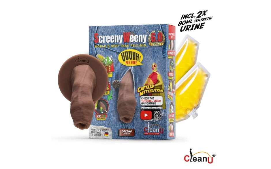 Screeny Weeny 6.0 Uncut Fake Penis - Realistic Dildos