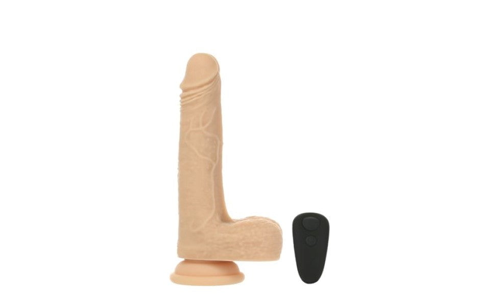 Addiction The Freak Vibrating Rotating Dong With Remote - Vibrating Dildos