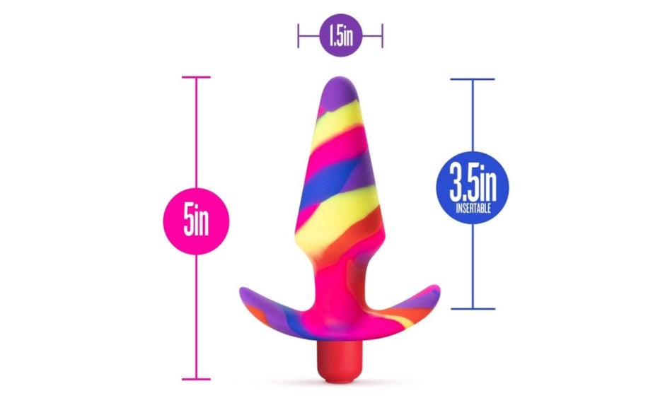 Avant Free Spirit Scarlet Silicone Butt Plug - Butt Plugs