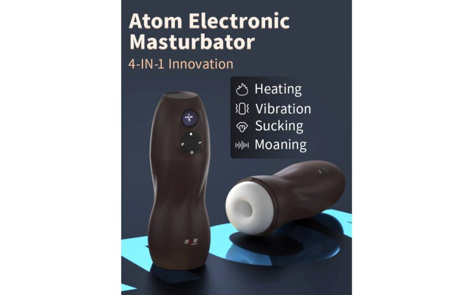 Drywell Atom Electronic Mens Masturbator - Masturbators and Strokers