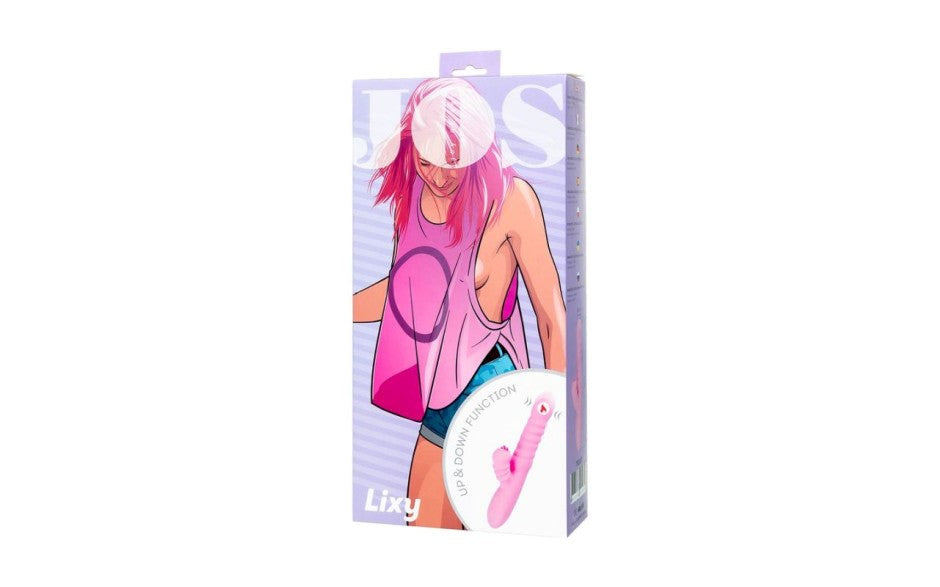 JOS Lixy Heating and Rotating Petal Tickler Rabbit Vibrator - Rabbit Vibrators