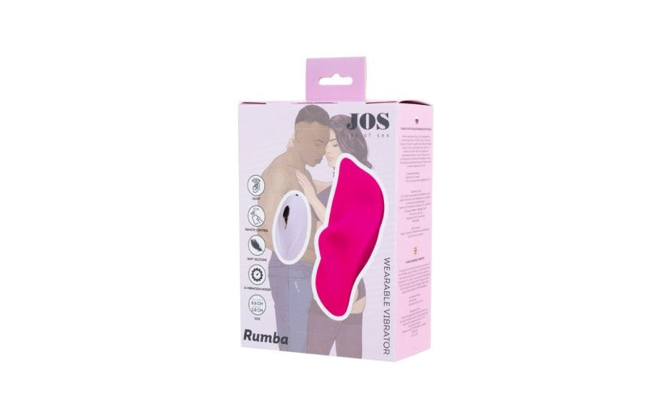JOS Rumba Wearable Remote Control Vibrator - Remote Control Vibrators