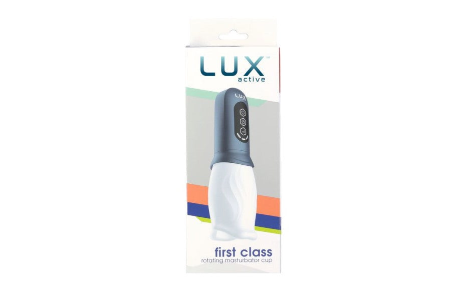 LUX Active First Class Rotating Mens Masturbator Cup - Masturbators and Strokers