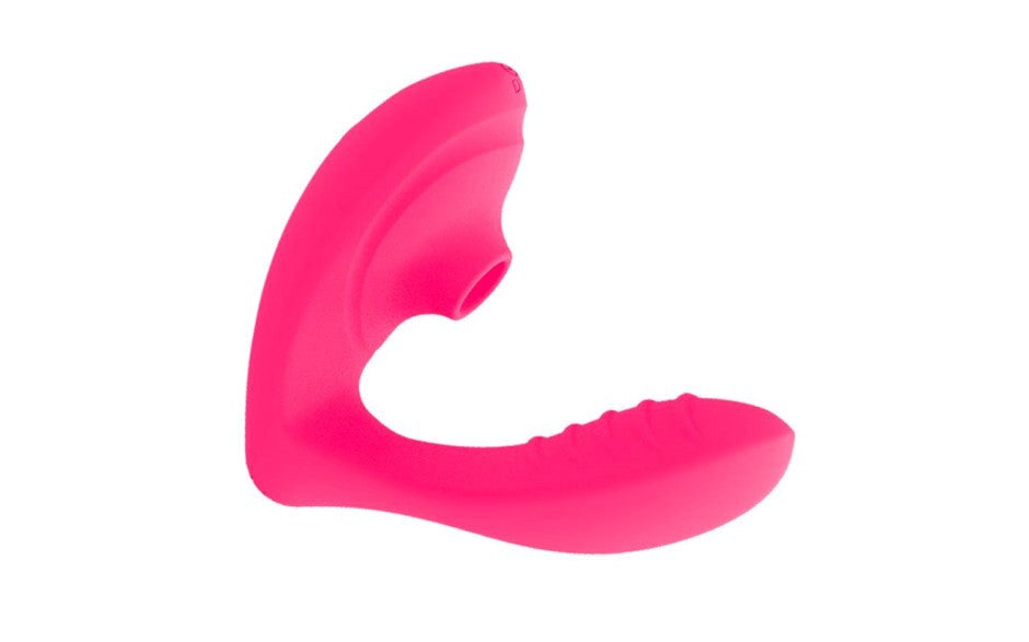 Shibari Beso Plus Air Pulse G Spot & Clitoral Vibrator Pink - Clit Ticklers and Pulsators