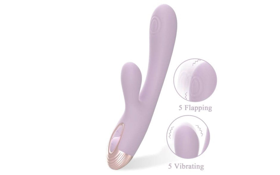 Drywell Pada Rabbit and G-Spot Pulsing Vibrator - Rabbit Vibrators