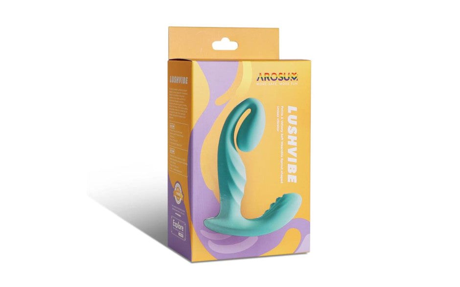 Arosum LushVibe Wearable Sprout Shaped Unisex G Spot Vibrator - G-Spot Vibrators