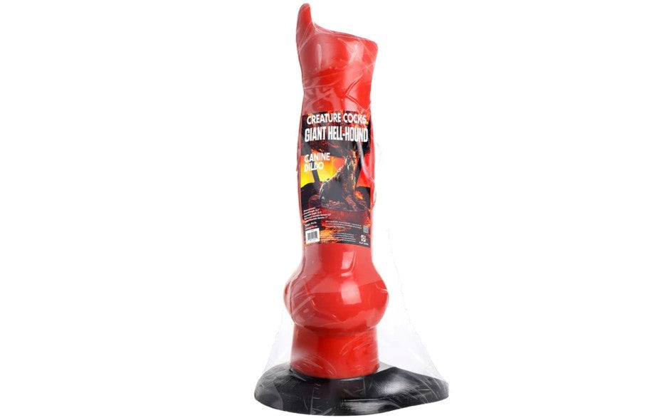 Creature Cocks Giant 1 Meter Tall Hell Hound Canine Fantasy Dildo - Realistic Dildos