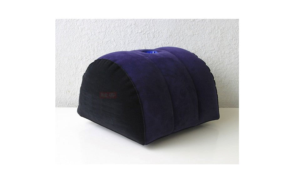 Daytona Inflatable Sex Positioning Half Dome Cushion With Toy Holder - Sex Furniture