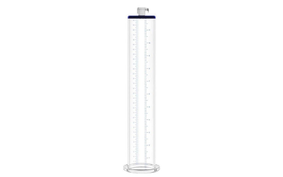 LuvPump 12 Inch Premium Penis Pump Valve Cylinder - Penis Pumps And Stretchers