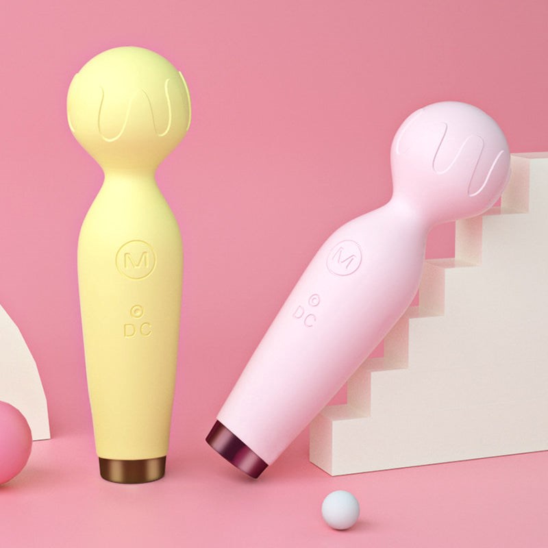 Lilo Microphone Body Wand Massager Yellow - Body Wands