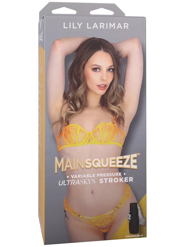 Main Squeeze Lily Larimar ULTRASKYN Male Masturbator Vanilla - Masturbators and Strokers