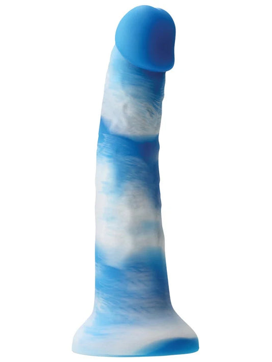 Colours Pleasures Yum Yum 8 Inch Dildo Blue