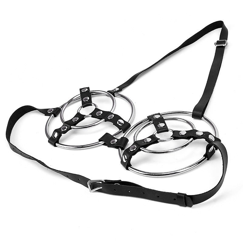 Female Fetish Metal Ring Bra by BDStyle - Her Fetish