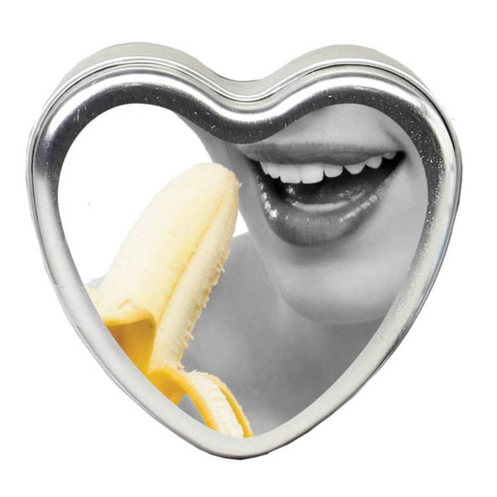 Earthly Body Edible Heart Massage Candle 113 g - Sex Pheromones and Perfumes
